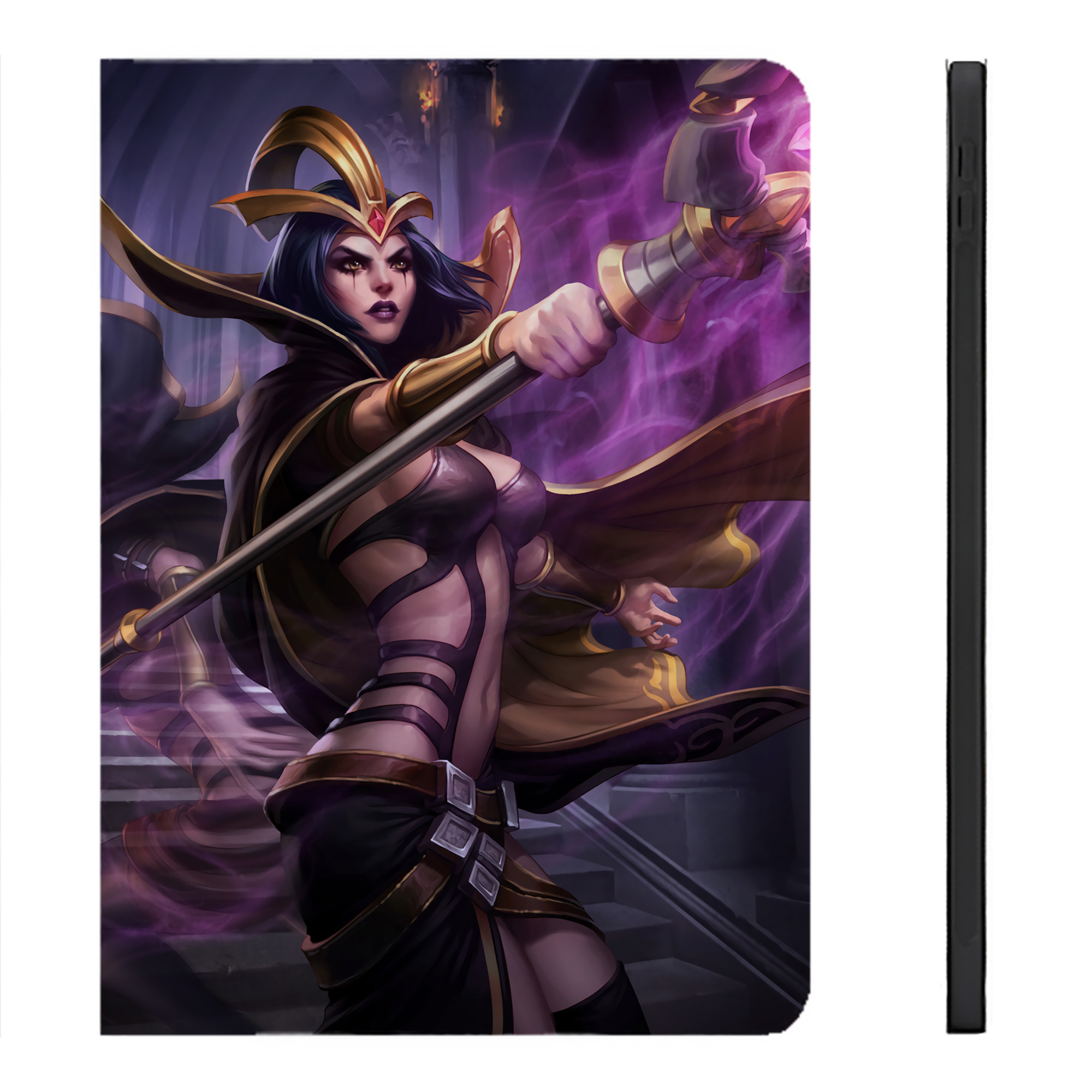 リーグ・オブ・レジェンド League of Legends LOL IPadケース ペンホルダー付き ブックスタイルデザイン